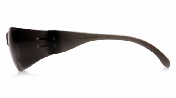 Intruder Safety Glasses - Gray Lens (Box of 12) #3